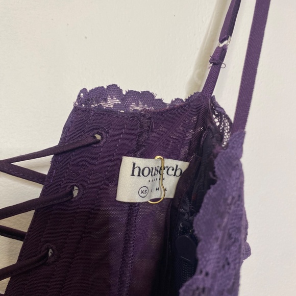 House of CB Azia Grape Floral Print Maxi Dress - Picture 6 of 9